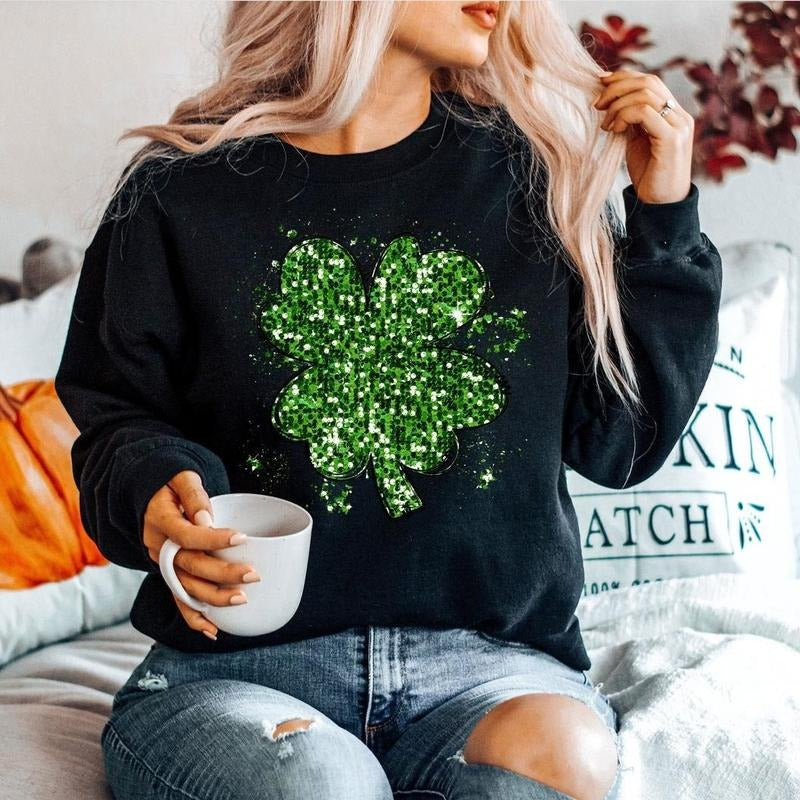 Shamrock St Patricks Day Irish - Adult & Kids T-Shirts, Sweatshirts & Hoodies apparel design preview 1