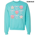 Shells Stars Bow Collage 'NLB' - Adult & Kids T-Shirts, Sweatshirts & Hoodies apparel design preview 1