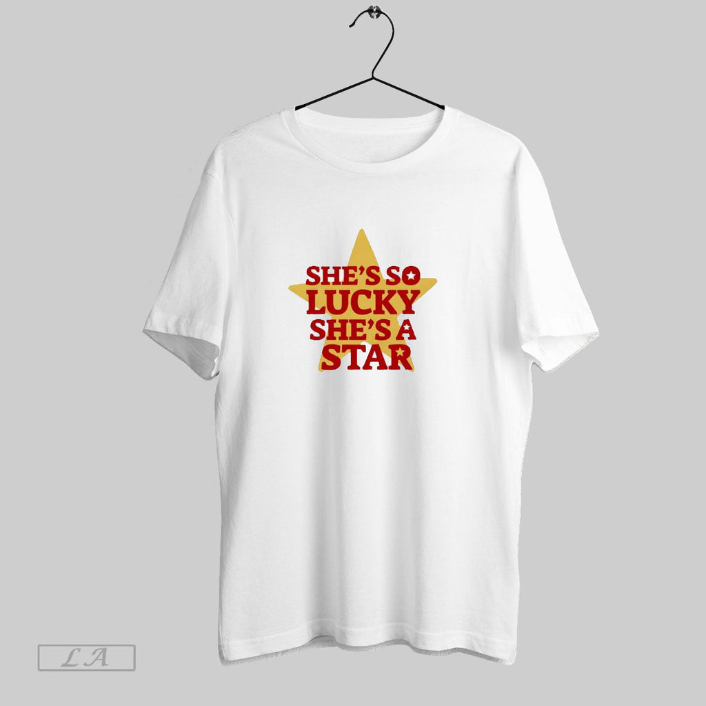 Shes So Lucky A Star Vintage - Adult & Kids T-Shirts, Sweatshirts & Hoodies apparel design preview 1