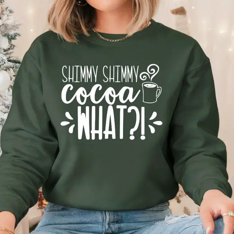 Shimmy Cocoa What Cute Casual Soft - Adult & Kids T-Shirts, Sweatshirts & Hoodies apparel design preview 1