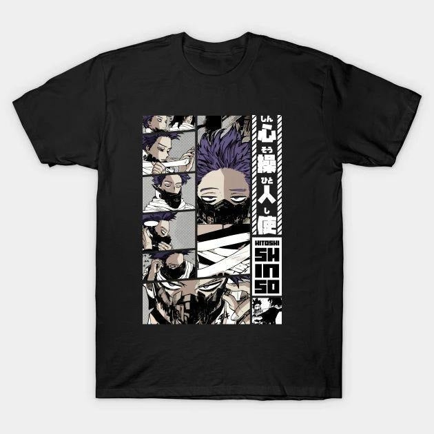 Shinsou Hitoshi Japanese Anime ALL SIZES - Adult & Kids T-Shirts, Sweatshirts & Hoodies apparel design preview 1