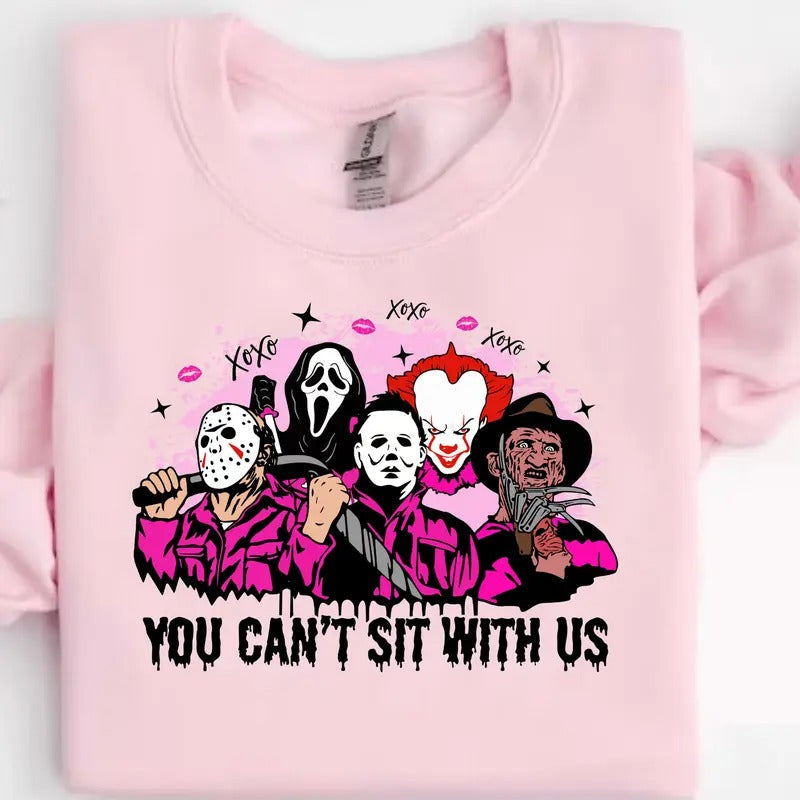 Can'T Sit Us Skeleton Valentines Funny Sarcastic - Adult & Kids T-Shirts, Sweatshirts & Hoodies apparel design preview 1