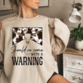 Should'Ve Come Warning Western Cowboy Country Music - Adult & Kids T-Shirts, Sweatshirts & Hoodies apparel design preview 1