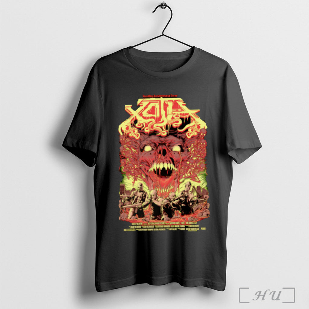Shredding Extraterrestrial Terror Xoth - Adult & Kids T-Shirts, Sweatshirts & Hoodies apparel design preview 1