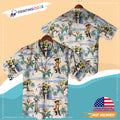 Shrek And Friends Cartoon Beach Hawaiian - Adult & Kids T-Shirts, Sweatshirts & Hoodies apparel design preview 1