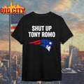 Shut Up Tony Romo Patriots - Adult & Kids T-Shirts, Sweatshirts & Hoodies apparel design preview 1