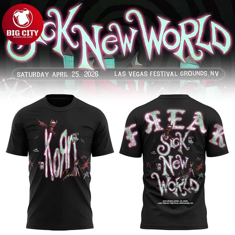 Sick New World 2026 Special Edition Two Sided - Adult & Kids T-Shirts, Sweatshirts & Hoodies apparel design preview 1