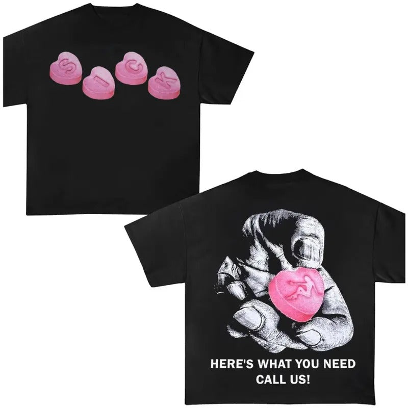 Sick Slts Here'S What You Need Us Y2k Cotton Top - Adult & Kids T-Shirts, Sweatshirts & Hoodies apparel design preview 1