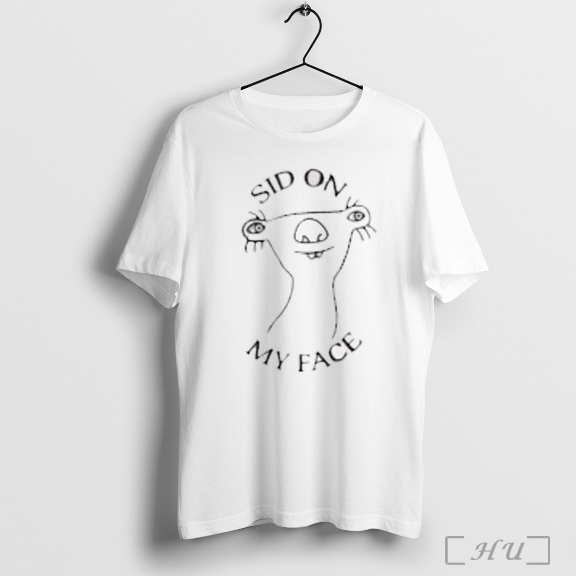 Sid On My Face - Adult & Kids T-Shirts, Sweatshirts & Hoodies apparel design preview 1