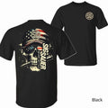 Sig Sauer Skull Bullet USA Flag All Seasons - Adult & Kids T-Shirts, Sweatshirts & Hoodies apparel design preview 1