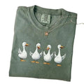 Silly Goose Comfort Colors Geese Funny Bird Duck Silk - Adult & Kids T-Shirts, Sweatshirts & Hoodies apparel design preview 1