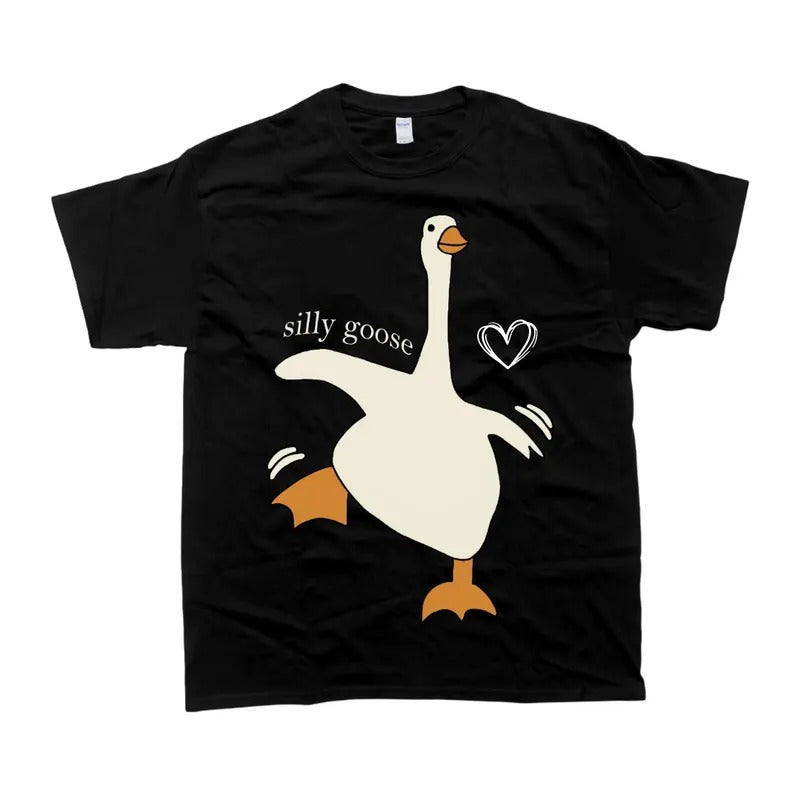 Silly Goose Cute Duck Nursing Student Movie Fan Her - Adult & Kids T-Shirts, Sweatshirts & Hoodies apparel design preview 1