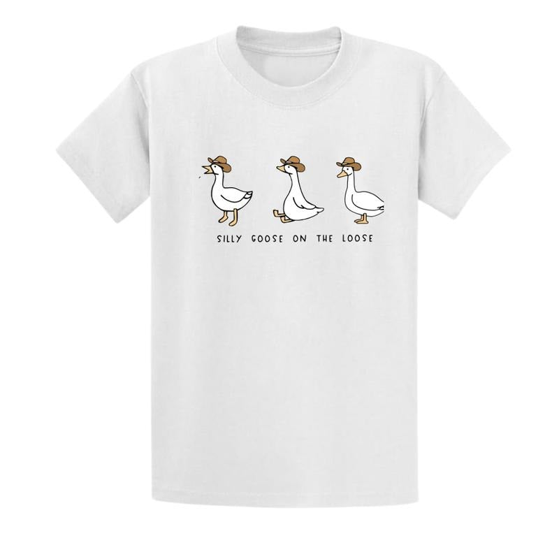 Silly Goose Loose Funny University Animal - Adult & Kids T-Shirts, Sweatshirts & Hoodies apparel design preview 1