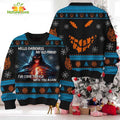 Simon And Garfunkel Sound of Silence Ugly Christmas Sweater - Holiday Gift product image