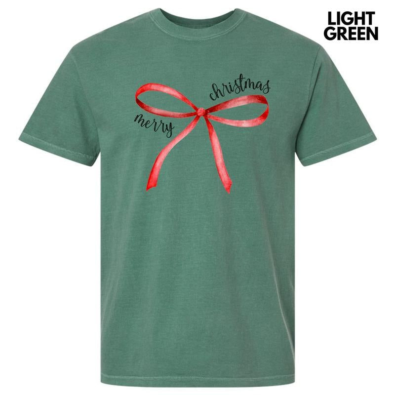 Simple Bow Comfort Colors 'NLB' - Adult & Kids T-Shirts, Sweatshirts & Hoodies apparel design preview 1