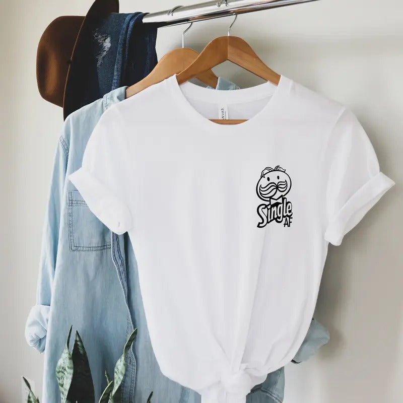 Single AF Casual Comfortable Fabric Fit Top - Adult & Kids T-Shirts, Sweatshirts & Hoodies apparel design preview 1