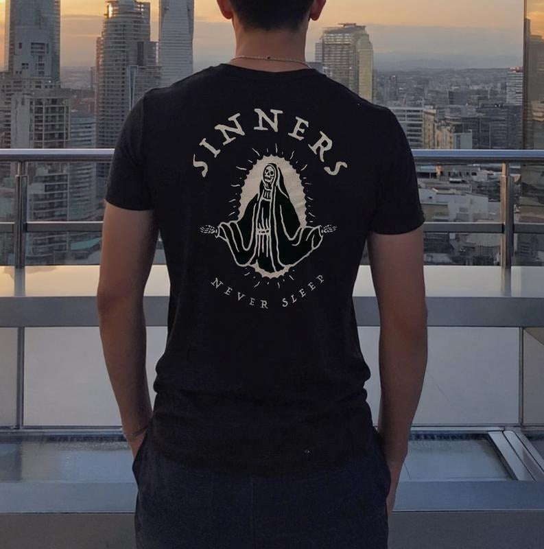 Sinners Sinnerss Neverr Sleep Funny Him Her - Adult & Kids T-Shirts, Sweatshirts & Hoodies apparel design preview 1