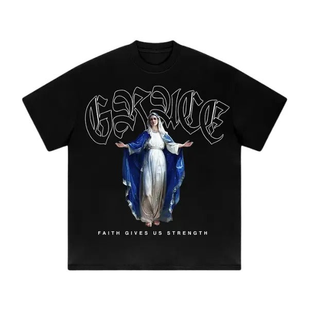 Sister Grace Faith Gothic Alphabet T Shirtt Size S - Adult & Kids T-Shirts, Sweatshirts & Hoodies apparel design preview 1