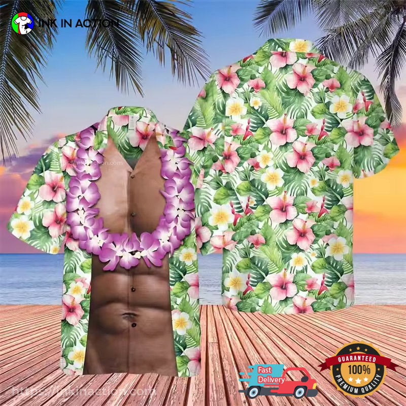 Six Pack Sea Vacation Hawaiian - Adult & Kids T-Shirts, Sweatshirts & Hoodies apparel design preview 1