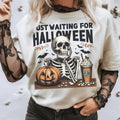 Skeleton Halloween DRG Retro Female - Adult & Kids T-Shirts, Sweatshirts & Hoodies apparel design preview 1