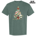 Sketched Tree Comfort Colors 'NLB' - Adult & Kids T-Shirts, Sweatshirts & Hoodies apparel design preview 1