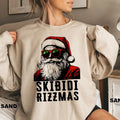 Skibidi Rizzmas Rizz Santa Claus Charisma Kid Cool - Adult & Kids T-Shirts, Sweatshirts & Hoodies apparel design preview 1