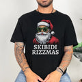 Skibidi Rizzmas Funny Rizz Santa Claus Charisma Kid - Adult & Kids T-Shirts, Sweatshirts & Hoodies apparel design preview 1