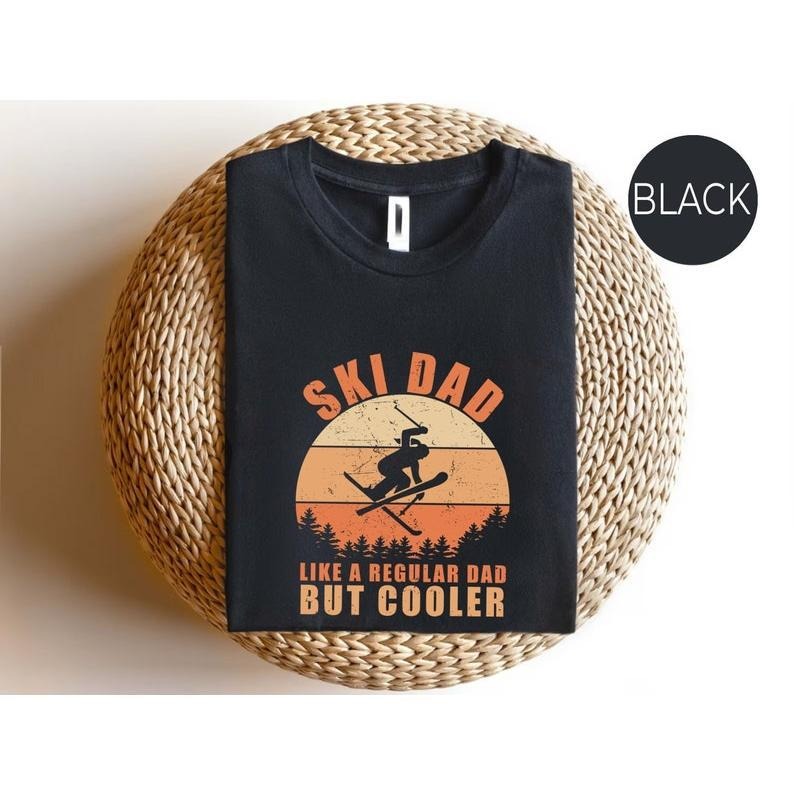 Skiing Ski Dad Lover Father Papa - Adult & Kids T-Shirts, Sweatshirts & Hoodies apparel design preview 1