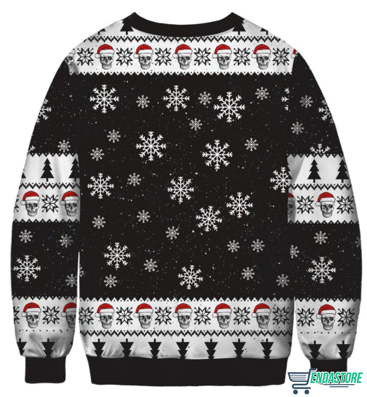 Skull Mountain 3D Ugly Christmas Sweater - Holiday Gift product image 2
