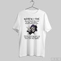 Skull When I Die Dont Look For Me In The Sunsets - Adult & Kids T-Shirts, Sweatshirts & Hoodies apparel design preview 1