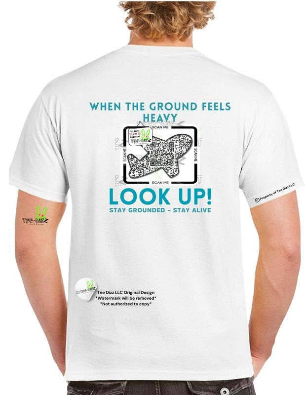 SkyKing QR Code Video Mental Health Awareness - Adult & Kids T-Shirts, Sweatshirts & Hoodies apparel design preview 1