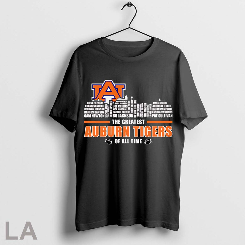 Skyline Name The Greatest Auburn Tigers Of All Time - Adult & Kids T-Shirts, Sweatshirts & Hoodies apparel design preview 1