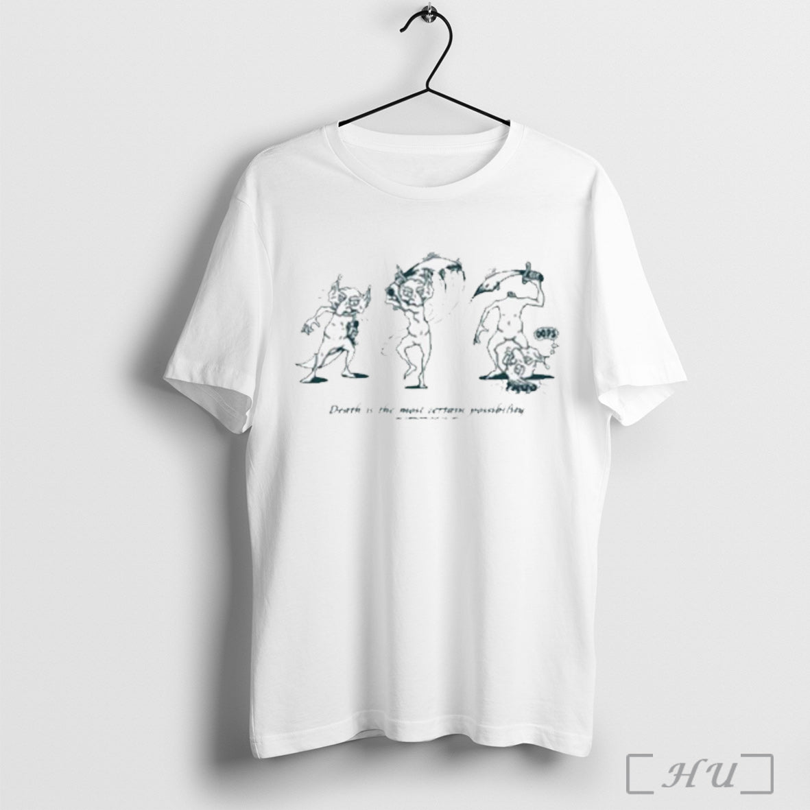Slaughter Bootlegs Death Is The Most Certain - Adult & Kids T-Shirts, Sweatshirts & Hoodies apparel design preview 1