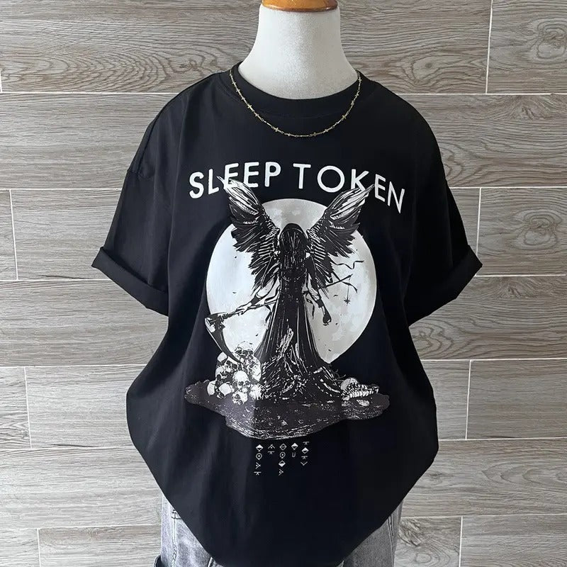 Sleep Token North America Tour Rock Band SLT20252 - Adult & Kids T-Shirts, Sweatshirts & Hoodies apparel design preview 1