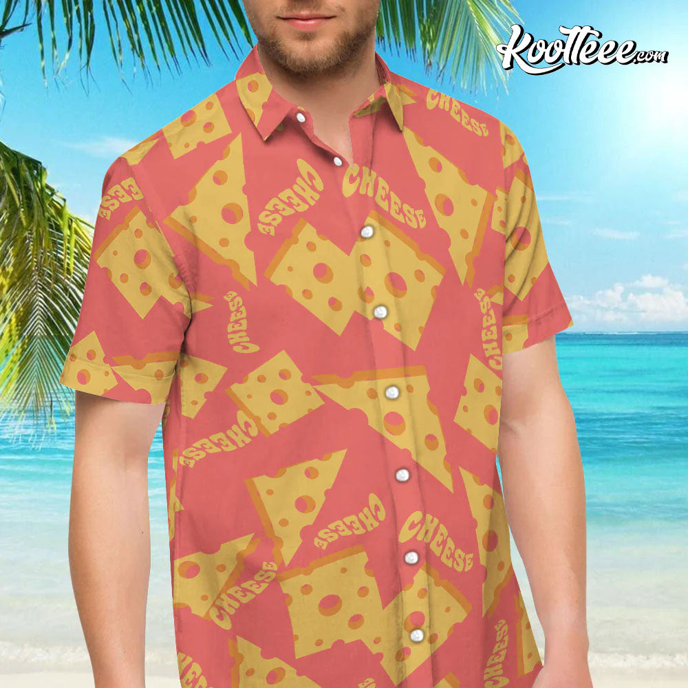 Sliced Cheese Funny Hawaiian And Shorts - Adult & Kids T-Shirts, Sweatshirts & Hoodies apparel design preview 1
