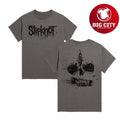 Slipknot Skull Grey Two Sided - Adult & Kids T-Shirts, Sweatshirts & Hoodies apparel design preview 1