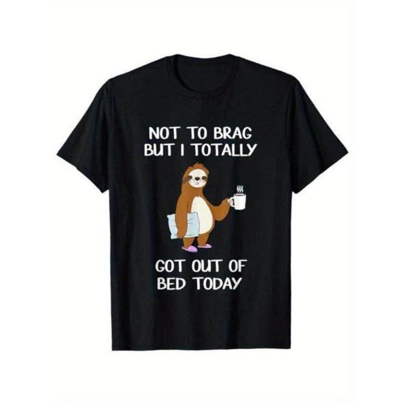 Sloths Print Cotton Outdoor Clothes Casual Short - Adult & Kids T-Shirts, Sweatshirts & Hoodies apparel design preview 1