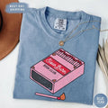 Slow Burn Book Club Vintage Romance Reader Girlie - Adult & Kids T-Shirts, Sweatshirts & Hoodies apparel design preview 1
