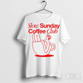 Slow Sunday Coffee Club - Adult & Kids T-Shirts, Sweatshirts & Hoodies apparel design preview 1