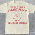 Smart Fella Fart Smella: Vintage DRG Retro Cartoon - Adult & Kids T-Shirts, Sweatshirts & Hoodies apparel design preview 1