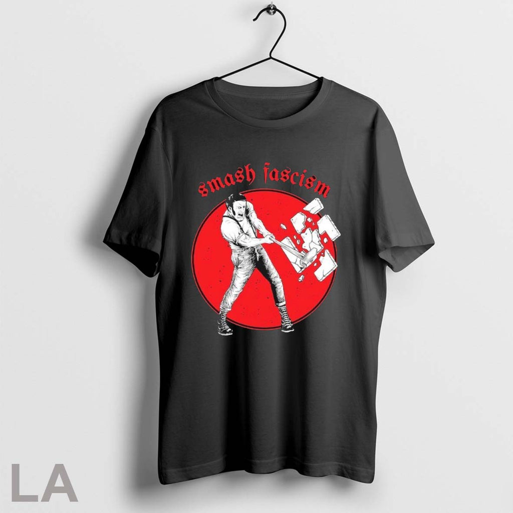 Smash Fascism Nazis - Adult & Kids T-Shirts, Sweatshirts & Hoodies apparel design preview 1