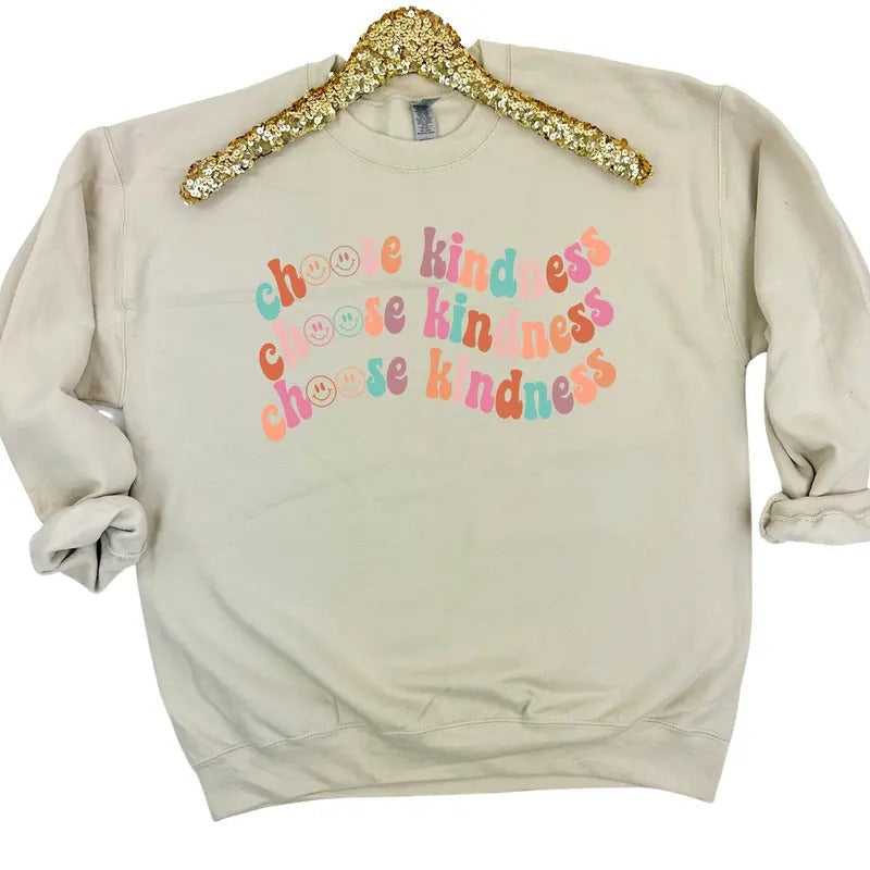 Smile Choose Kindness 'NLB' - Adult & Kids T-Shirts, Sweatshirts & Hoodies apparel design preview 1