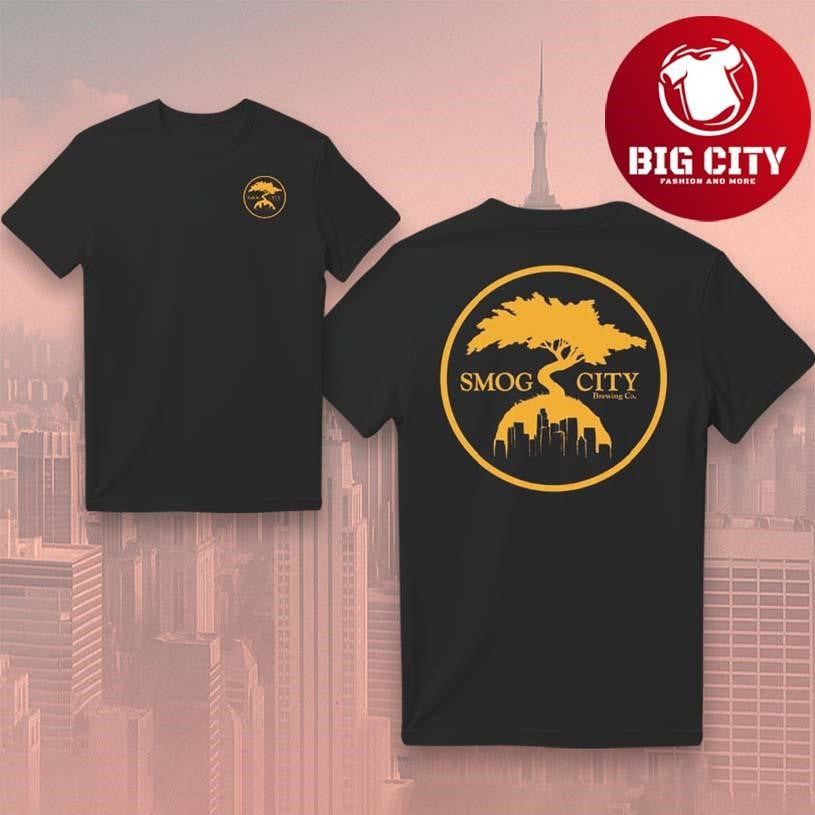 Smog City Brewing Co New Two Sided - Adult & Kids T-Shirts, Sweatshirts & Hoodies apparel design preview 1