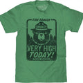 Smokey Bear "Fire Danger Very High" Big Tall Green - Adult & Kids T-Shirts, Sweatshirts & Hoodies apparel design preview 1