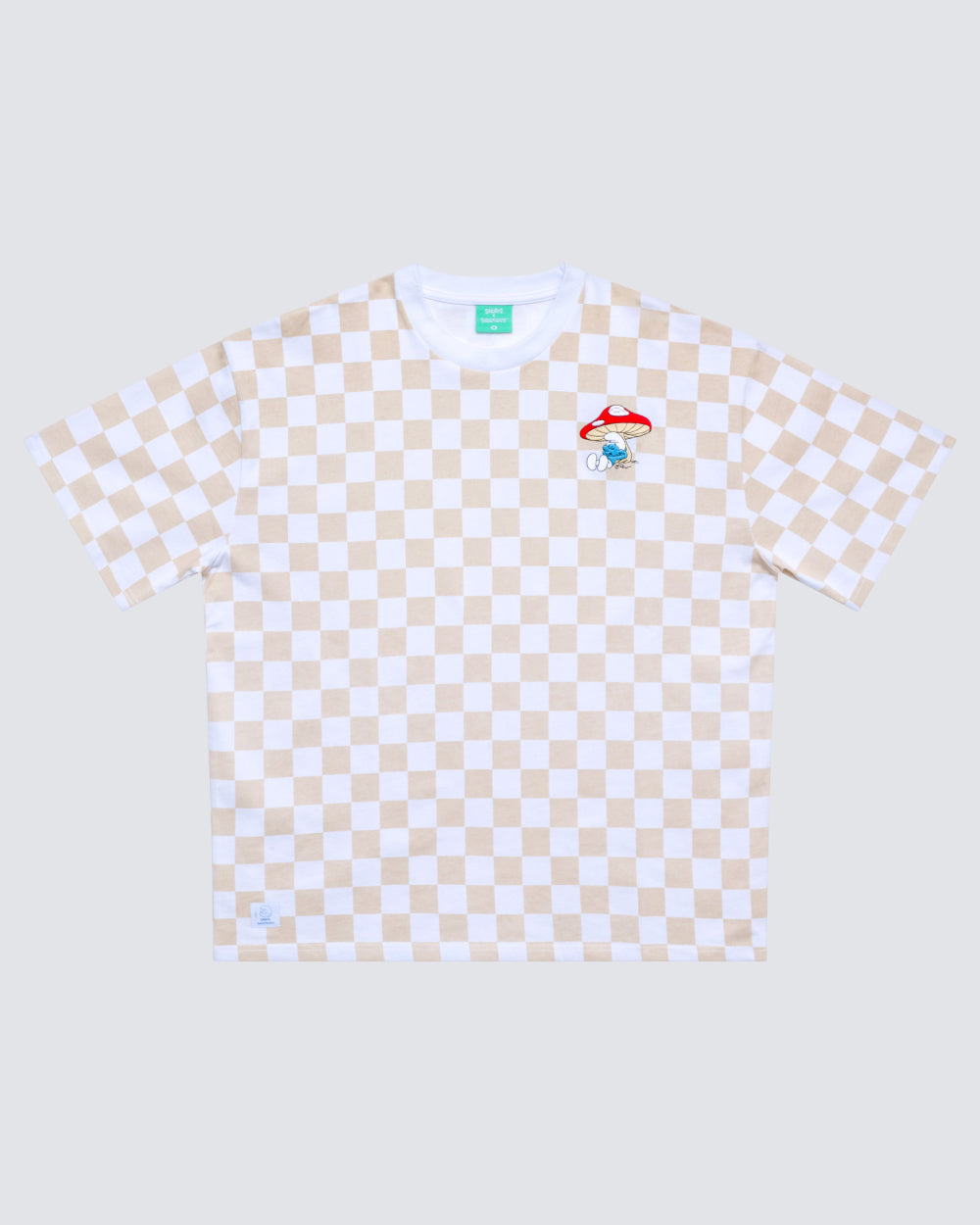 Smurf Check Oversized - Adult & Kids T-Shirts, Sweatshirts & Hoodies apparel design preview 1