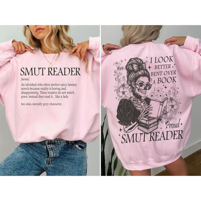 Smut Reader Romance I Better Bent Over Book Dark - Adult & Kids T-Shirts, Sweatshirts & Hoodies apparel design preview 1