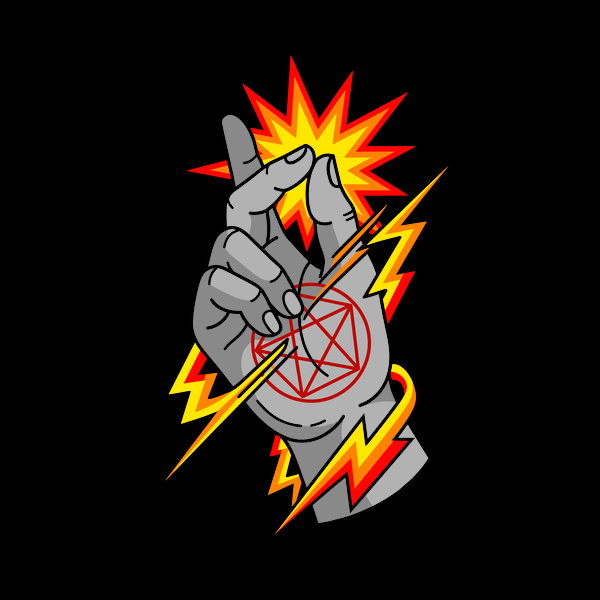 Snap Of The Occult Elemental Magic - Adult & Kids T-Shirts, Sweatshirts & Hoodies apparel design preview 1