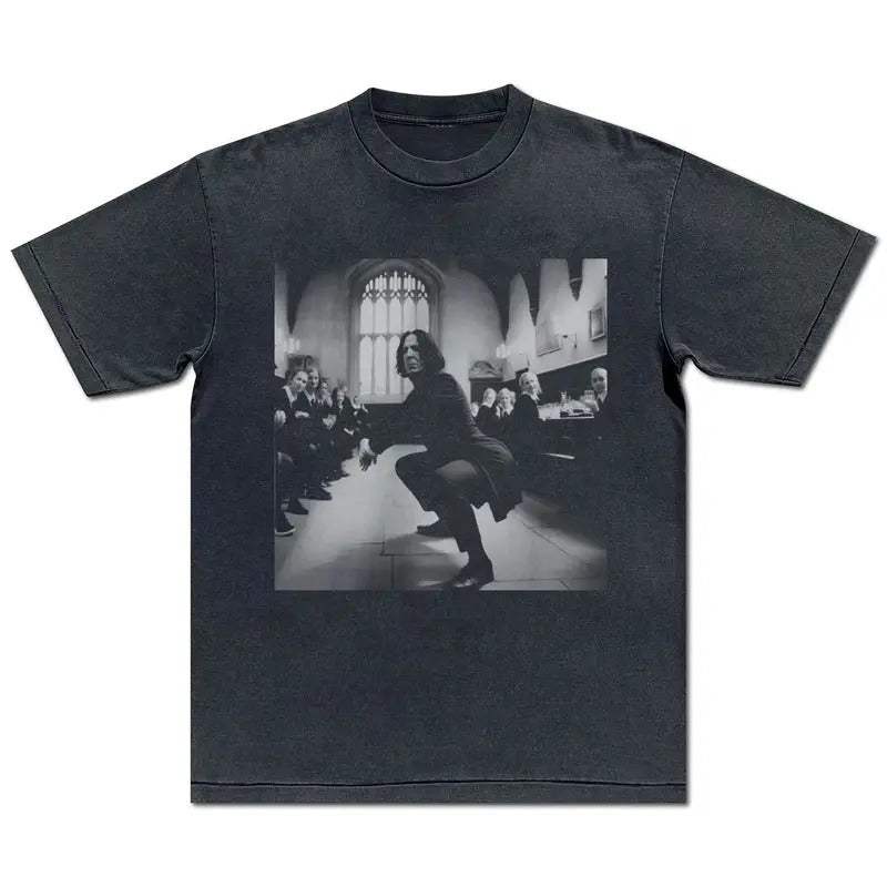 Snape Twerking Great Hall Potter Wizarding Fan - Adult & Kids T-Shirts, Sweatshirts & Hoodies apparel design preview 1