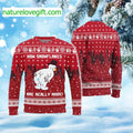 Snowman How Snowflakes Are Really Made Ugly Christmas Sweater - Holiday Gift product image