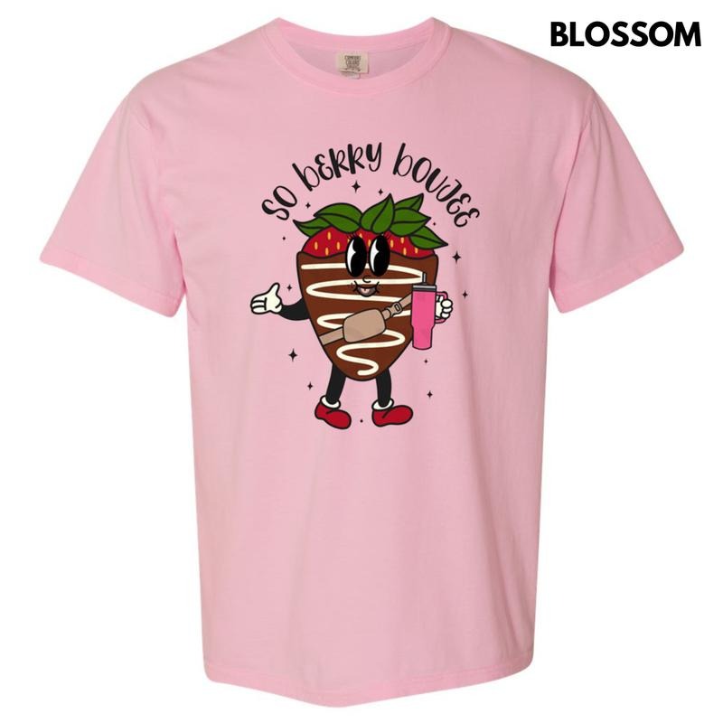 So Berry Boujee Comfort Colors - Adult & Kids T-Shirts, Sweatshirts & Hoodies apparel design preview 1